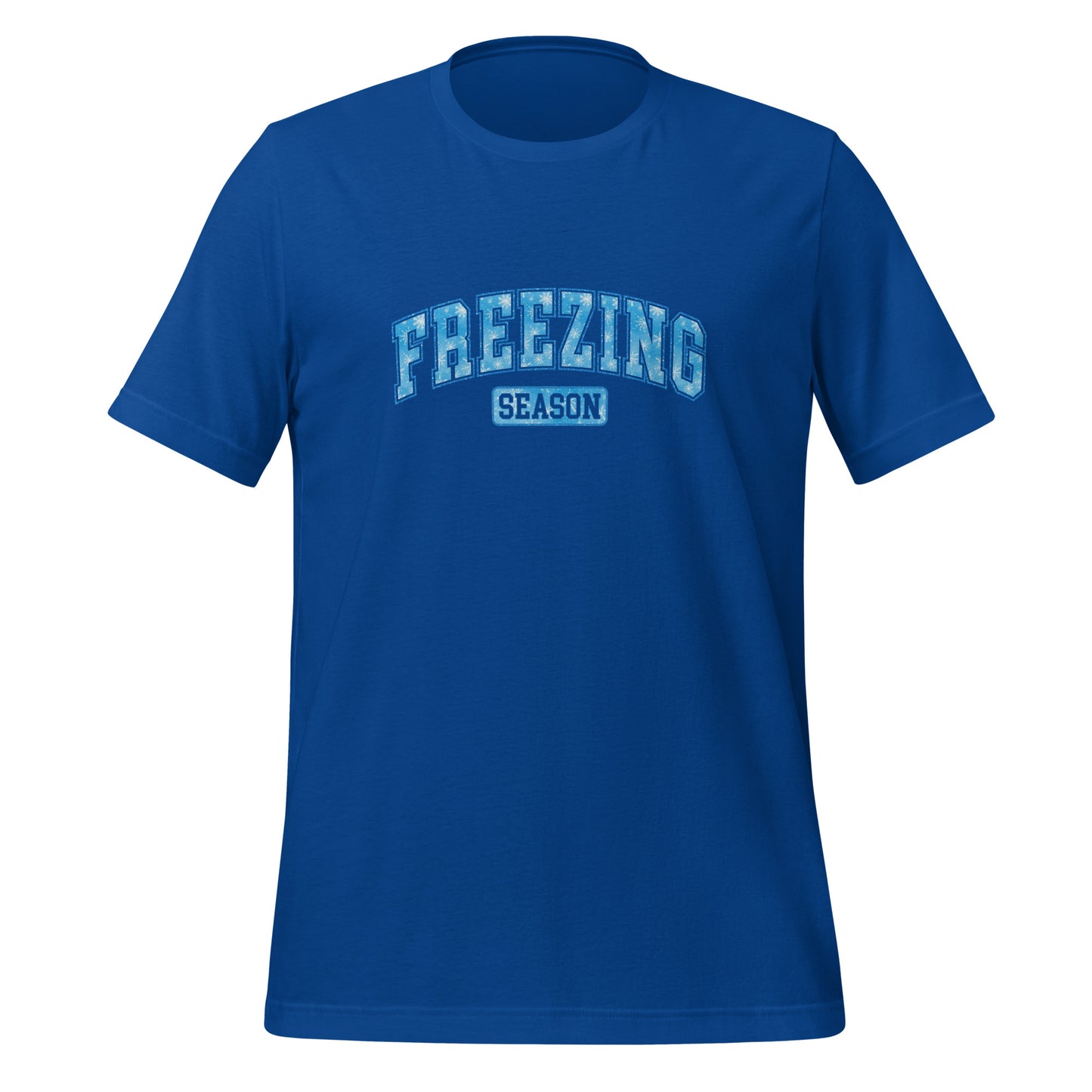 Freezing Season T-Shirt - Color: True Royal