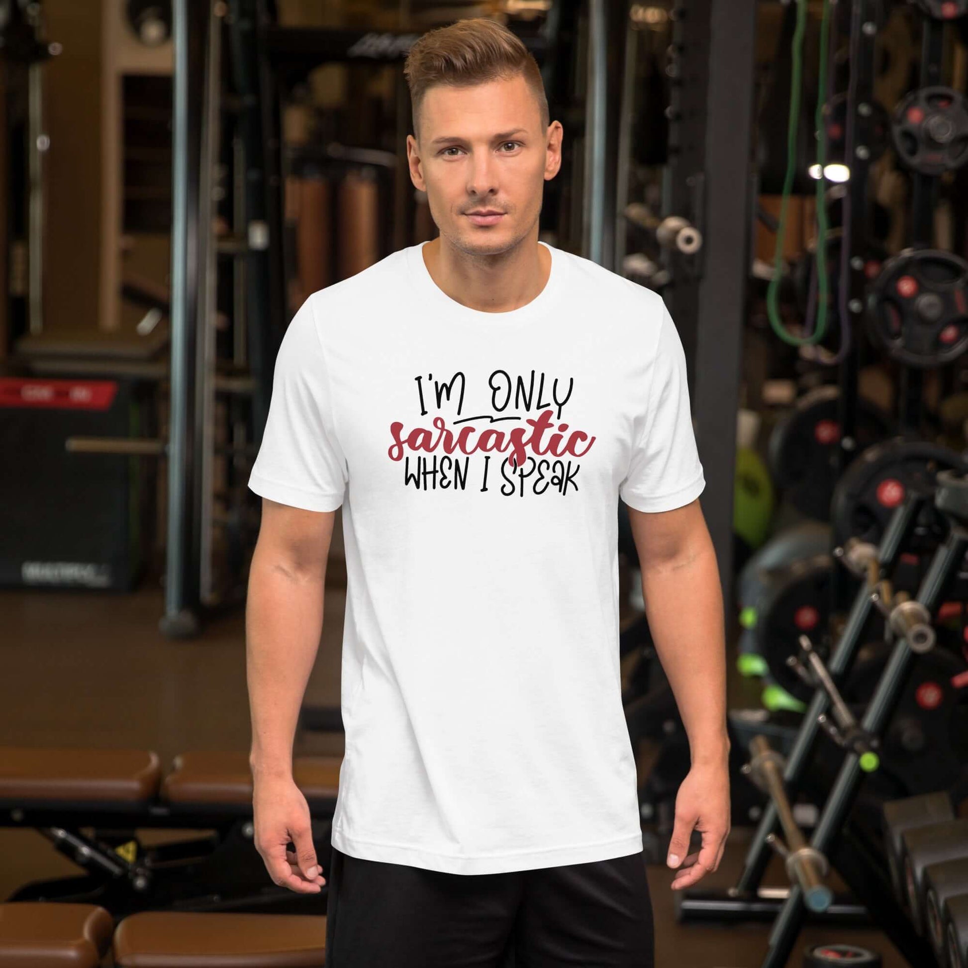 I’m Only Sarcastic When I Speak Tee – Funny Attitude Shirt Color: Kelly