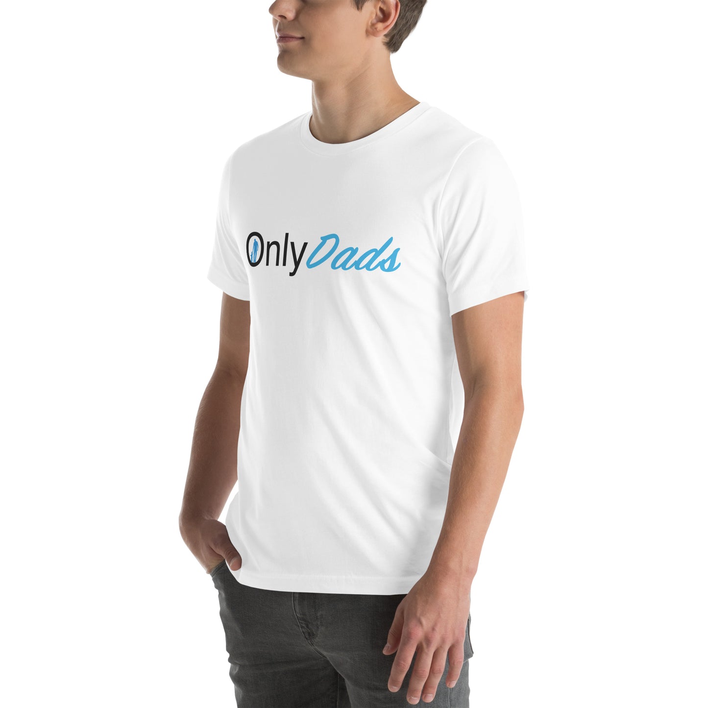 OnlyDads T-Shirt (Graphic Tee for Single Dads - Only Dads) - Color: Red