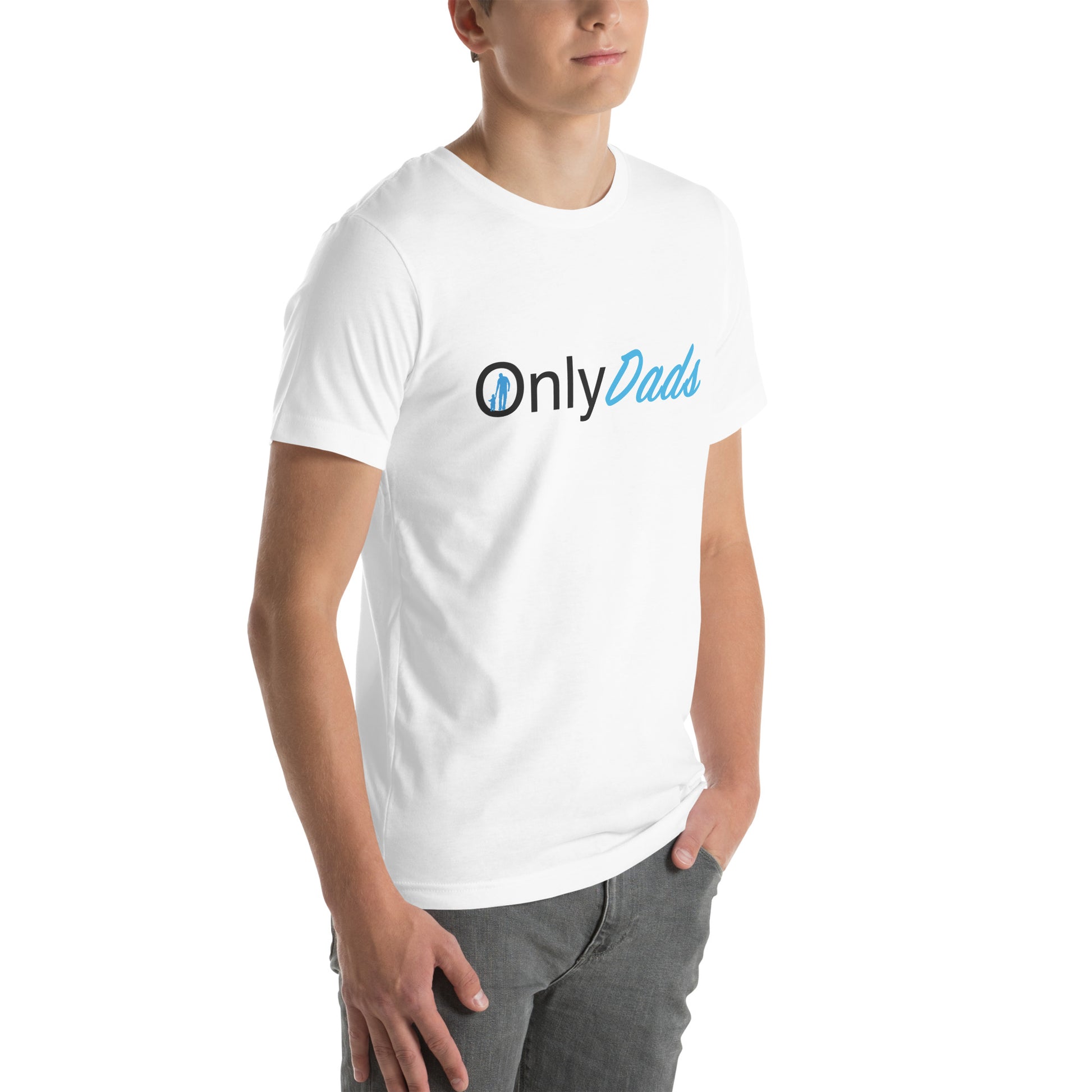 OnlyDads T-Shirt (Graphic Tee for Single Dads - Only Dads) - Color: Red