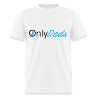 OnlyDads T-Shirt (Black and Blue Letters)